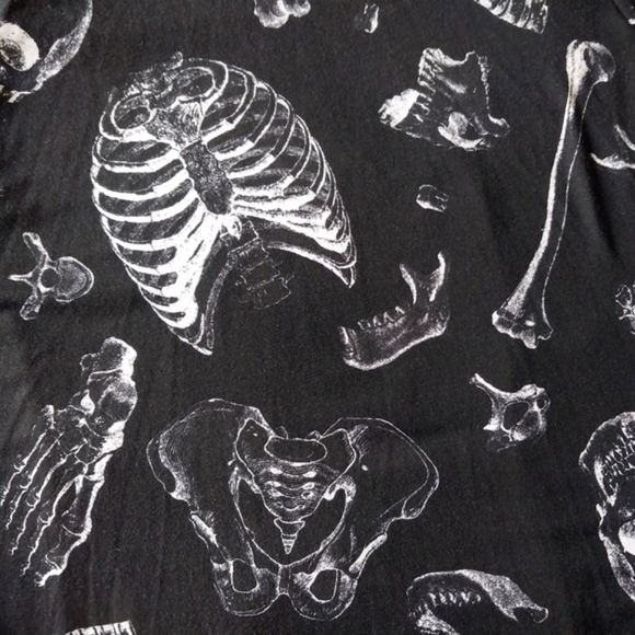 Vintage Y2K Midnight Hour Hot Topic skeleton parts dress - Picture 8 of 8